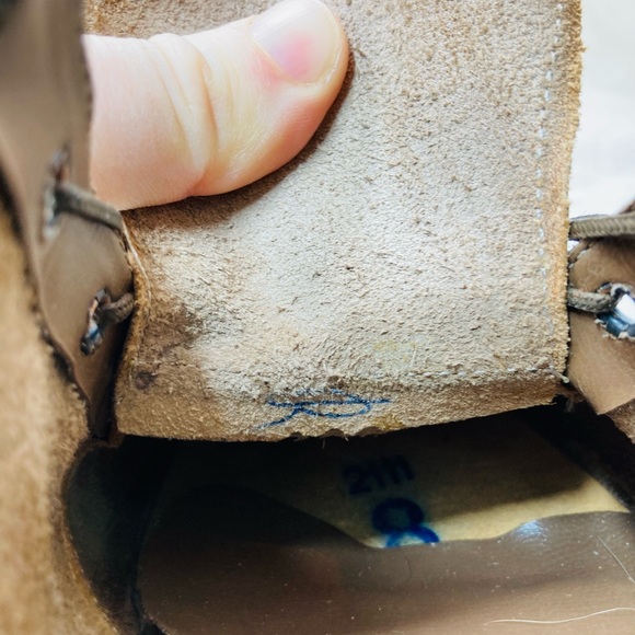 Vintage Sabree Lace Up Leather Booties - Picture 12 of 14